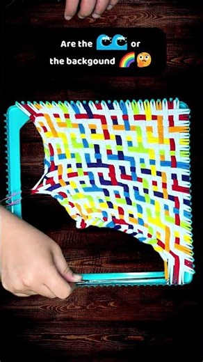 🌈 Rainbow Waves Pattern 🌊 Loom Timelapse