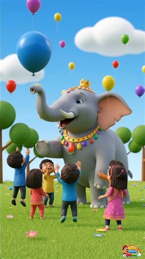 🐘 Hathi Raja Poem | हाथी राजा बड़े निराले | Hindi Kids Poem | 3D Animation | Masti Bhari Poem