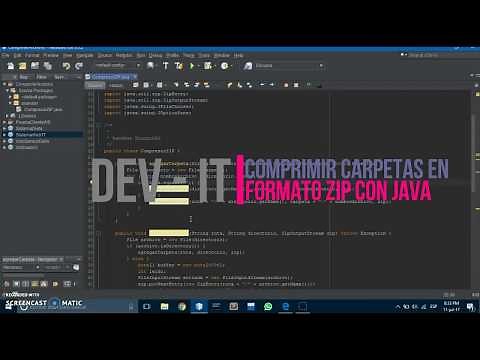 Comprimir carpetas en formato ZIP con Java