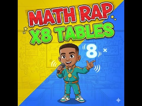 Learn the 8 Times Tables FAST | Hip Hop Math Lesson