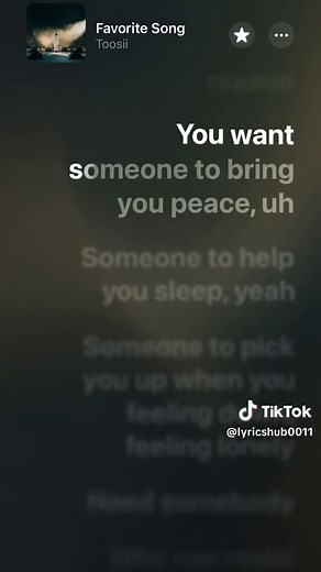 Favorite song - Toosii lyrics explained
