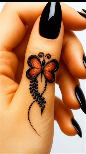 finger mehndi designs ❣️🥰😍😍#mehndi #mehndidesign #shorts