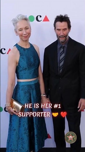 Why Keanu Reeves and Alexandra Grant are Couple Goals 🤫 #keanureeves #couplegoal #lovestory #shorts