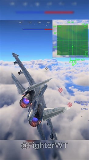 BVR WITH R-27ER [SU-30MKV] | WAR THUNDER | #warthunder #fyp