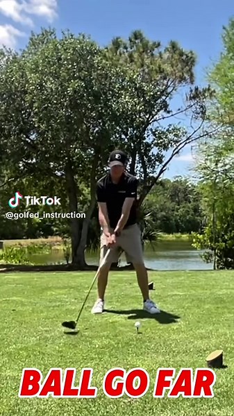 Hit Longer Drives NOW, With This Drill #golf #golfswing #golflife #golfer #golftiktok