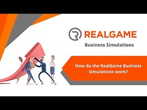 How do the RealGame Business Simulations work?