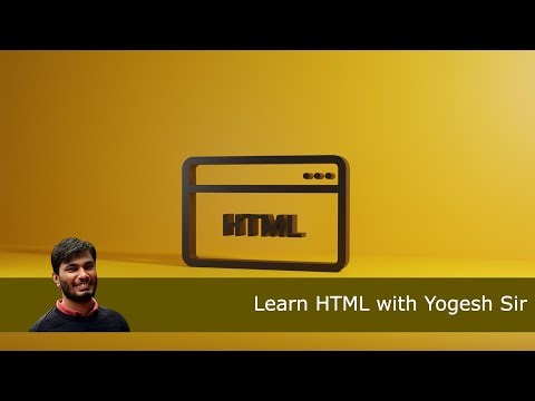HTML Tutorial Basic for beginners ( Hindi )