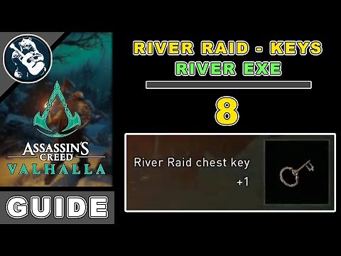 All 8 River Ride Keys in River Exe in Assassins Creed Valhalla River Raids Key Locations #1