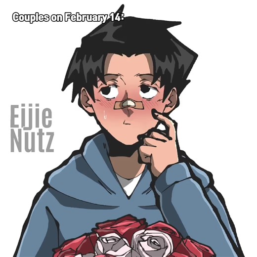 Me on February 14: #animationmeme #meme #fyp | february 14