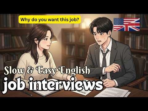 Prepare for job interviews | Vocabulary | Slow and Easy English For Beginners | English Express
