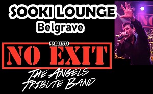 NO EXIT -The Australian Angels Tribute from Melbourne - THIS SUNDAY! 🎟️➼ https://bit.ly/ANGTRIsookitix 5pm DOORS Full 2 set show Featuring songs and celebratingthe 45th anniversary of The Angels most classic album “Face to Face” released in 1978 Performing all the classics from "Take a long line" to "Shadow Boxer" to "Am i ever gonna see your face again" and many more | Sooki Lounge