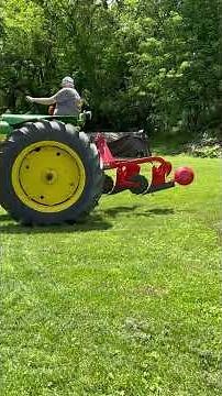 John Deere 530 and 2btm plow