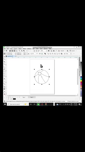 CorelDRAW ball design | corel design logo, pumplet design #viral #shorts