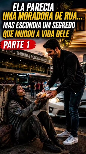 Ela Parecia Uma Moradora de Rua... Mas Escondia Um Segredo Que Mudou a Vida Dele #HistóriaEmocionante #PlotTwist #FinalSurpreendente #superação #TikTokBrasil