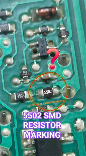 5502 SMD Resistor value #surfacemount #smdresistor