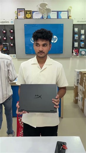 HP HYPERX OMEN UNBOXING BY HAPPY CUSTOMER... #laptop #hppower #smartphone #hpsmart