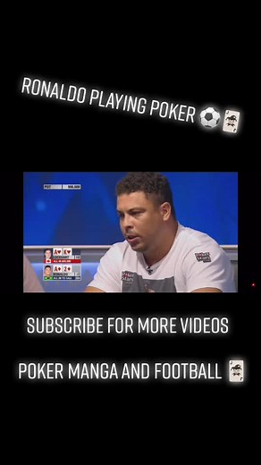 R9 the BOSS of Football and Poker ⚽️🃏 #poker #ronaldo #football #foryoupage #pourtoi #as #cards #r9 #manga #anime
