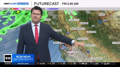 Thursday afternoon weather forecast - Oct. 9, 2025