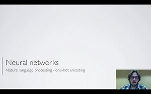 Neural networks [10.3] : Natural language processing - one-hot encoding