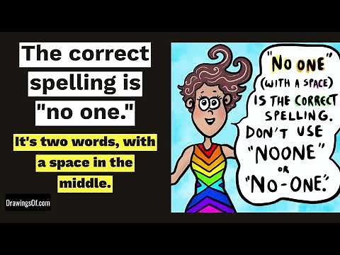 How to Spell No One