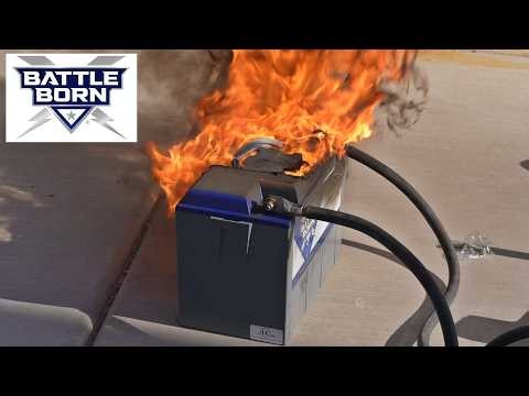 My Battleborn Battery Caught on Fire. Thermal Failsafe did NOT work.