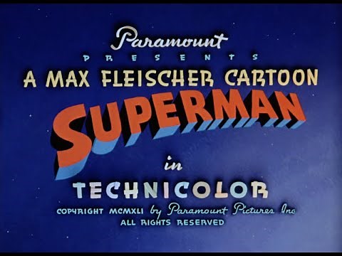 Superman (1941) | The Mad Scientist | Classic Fleischer Studios Animation