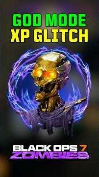 ✅ NEW SOLO GOD MODE XP Glitch In BO7 Zombies!