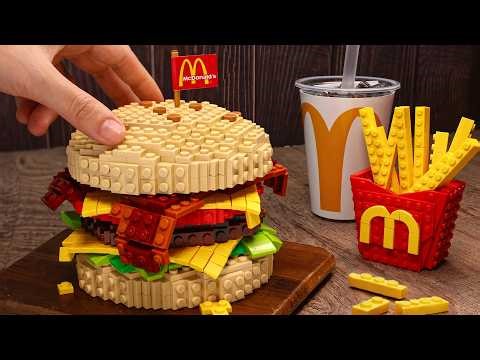 McDonald's SECRET BOX: The HIDDEN Lego Burger Ingredient REVEALED!
