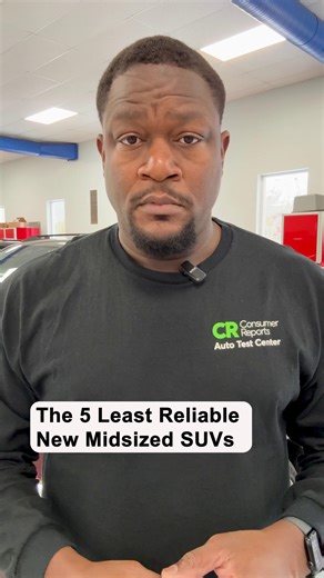 Least Reliable Midsized SUVs According to Consumer Reports