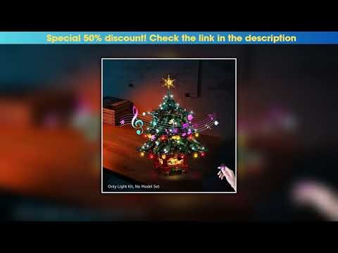 Unboxing Kyglaring LED Light Kit suitable for Lego Family Christmas Tree 41843 Decorative Lamp Not•
