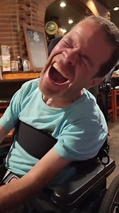 35K views · 2.7K reactions | Q: Why are you always hanging out with Sam? A: It's for the LOL's! #laugh #laughattack #lol #laughter #happiness #purejoy #giggles #rofl #cerebralpalsy #hilarious | Extreme Motus Wheelchairs | Facebook