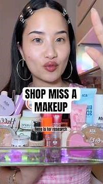 SHOP MISS A MAKEUP PT. 1 #makeupreview #newmakeup #affordablemakeup #shopmissa