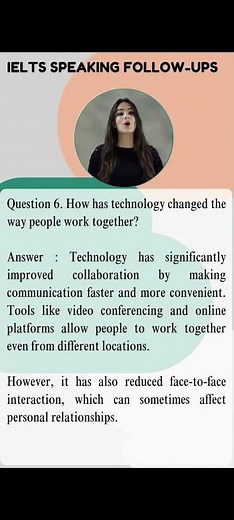 IELTS Speaking- Follow-UPs Describe a person you met who you want to work with in the future| Part 3