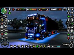 American Cargo Truck Simulator Game 3D #140 | New US Truck Game Android Gameplay