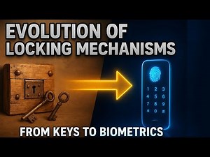 🔒 Evolution of Locking Mechanisms | From Ancient Keys to Modern Biometrics