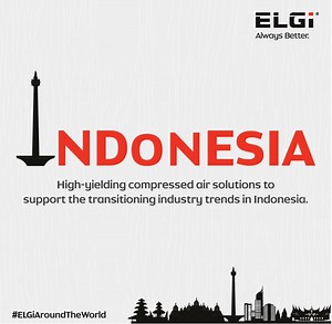 ELGi's best-in-class oil-free air compressors power various industrial applications across Indonesia. The AB & OF Series conforms to the Class 0, oil-free standards, ensuring zero contamination to critical processes while maintaining a high operational efficiency. ​ Our product support and distributors in Indonesia can help you with selection of the perfect solution for your requirement.​ Explore more: https://www.elgi.com/id/​ ​ #ELGiAroundTheWorld​ #ELGi #AlwaysBetter | Elgi Equipments Limited