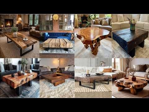 Crafting a Modern Rustic Coffee Table Using Reclaimed Wood