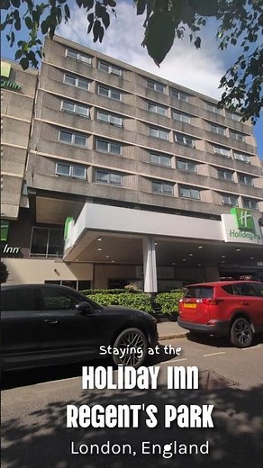 Staying at the Holiday Inn Regent's Park hotel in London, England