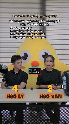 Thử Thách Trắc Nghiệm Môn Lý