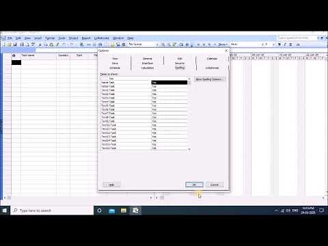 MS PROJECT TUTORIAL PART 1 - TAMIL