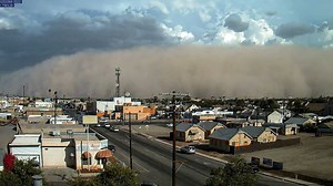 Dust Storm Blows Through San Diego County Deserts