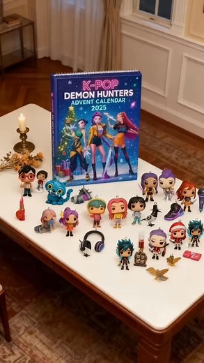 💎 Step into a world where fantasy meets fandom! This Demon Hunter Advent Calendar gives you 24 days of K-POP collectibles — from fierce mini figures to mystery accessories and sparkly photo cards 💜 🎁 Each box is a treasure chest — beautifully designed, premium quality, and now up to 70% OFF free surprise gifts! Perfect for collectors, fans, and dreamers who believe Christmas should feel magical again ✨ | Midnight Relics