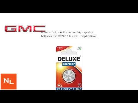 How To Reprogram A GMC Key Fob – Remote Pairing & Resync After Battery Change