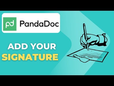 How to Add Your Signature in PandaDoc