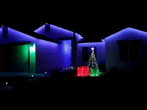 DIY Outdoor Christmas Light Tree Build