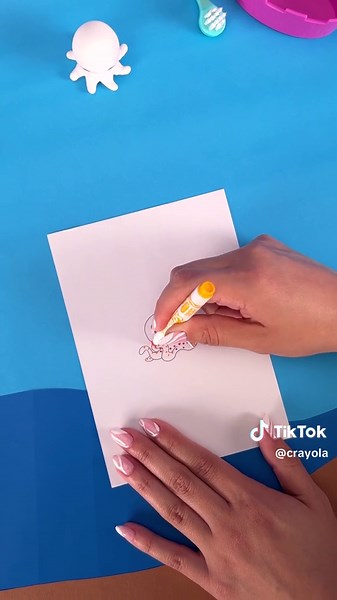 🐙 Our Scribble Scrubbie Pets Ocean Lagoon Playset includes a Shark, Octopus, Whale, and Clown Fish. Which pet will you add to your Scribble Scrubbie collection? #Crayola #ScribbleScrubbieOceanPets #toys #draw #markers #fyp