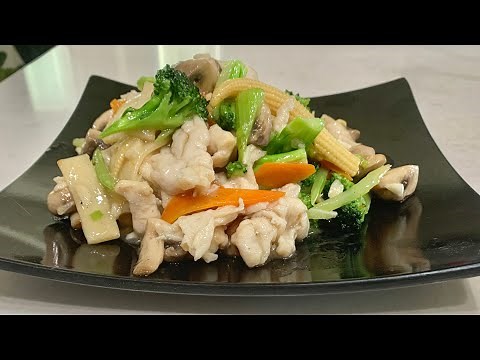 Moo goo gai pan 蘑菇雞片