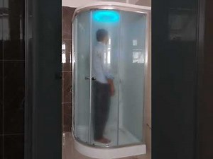 Jaquar Archimedes steam cabin with music system corner