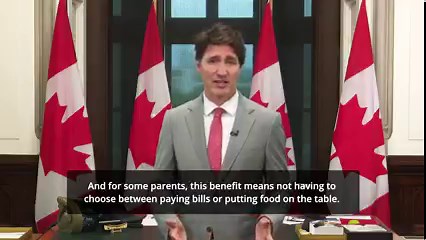 Today marks five years since our government introduced the Canada Child Benefit. It has helped make life more affordable for families. It has lifted nearly 435,000 kids out of poverty. And today, it’s going up again - to make sure your kids can have the very best start in life. | Justin Trudeau