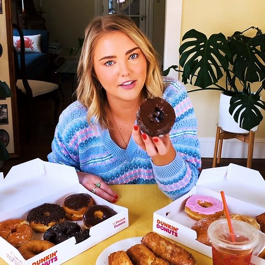 Go-to Dunkin' order... Ready, set, GO 👇 http://dlsh.it/iyGQar0 🍩✨ | Delish